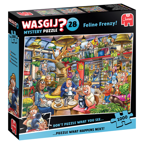 Wasgij Mystery 28 – Kat-en-Muisspel! (1000)