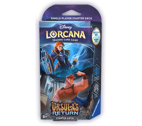 Lorcana: Ursula's Return: Starter Deck - Anna & Hercules