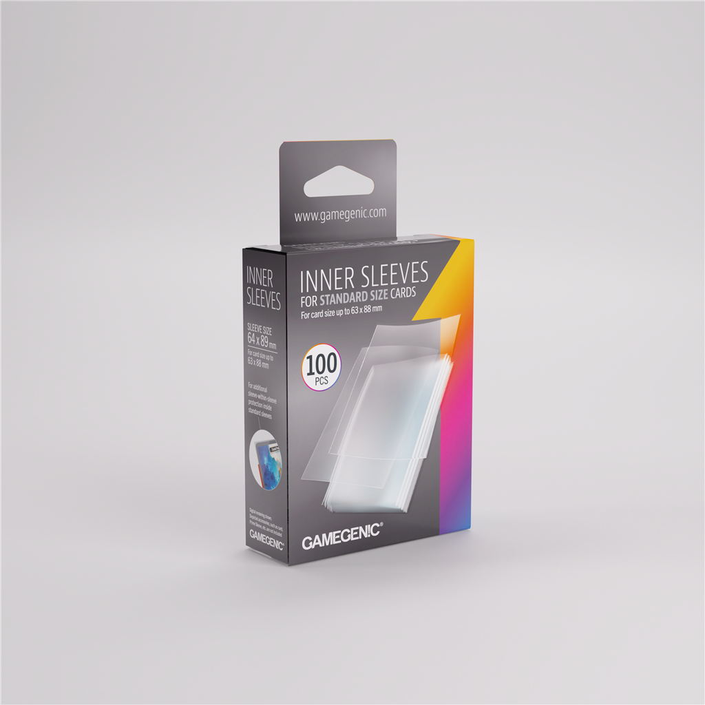 Sleeves: Inner Sleeves 64x89mm (100)