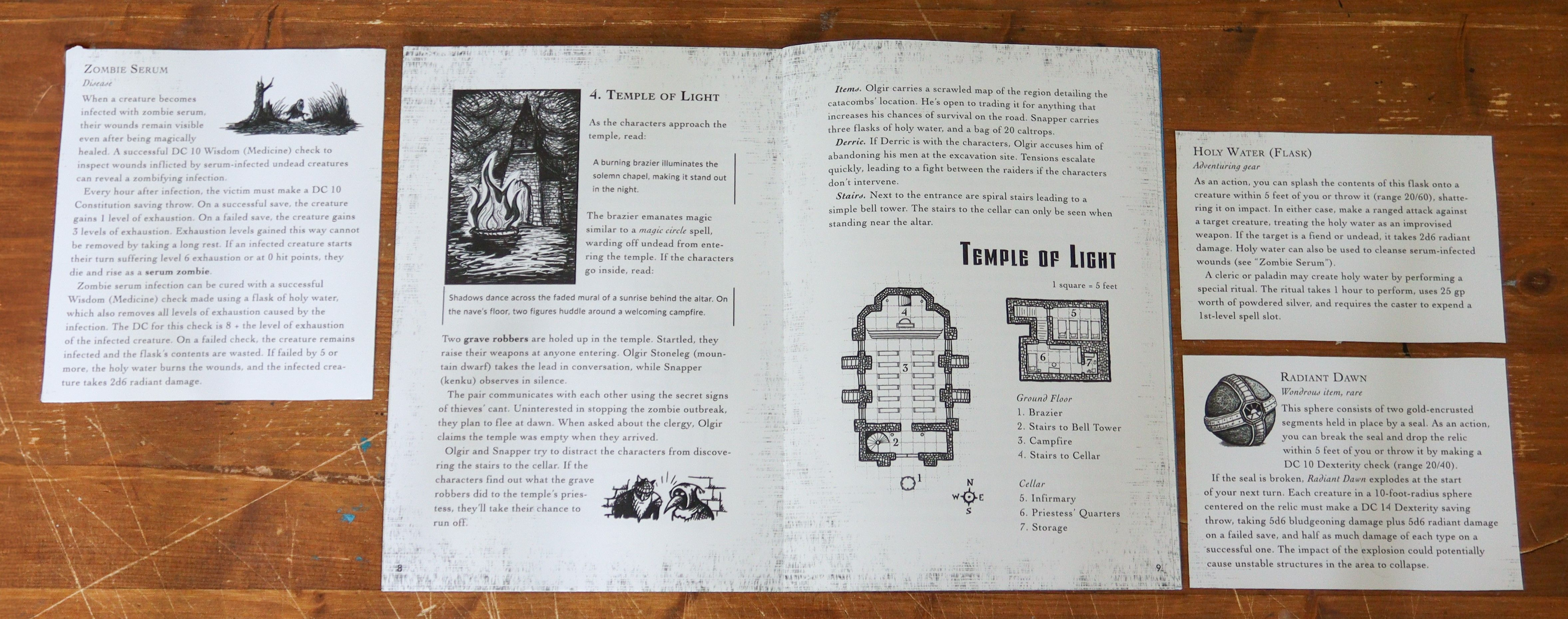 Zineshot #1 - Serum (A 5E Adventure)