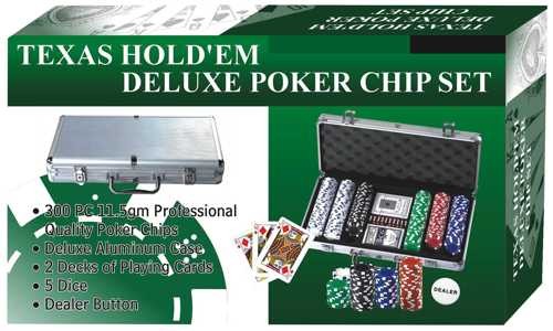 Pokerkoffer 300 Dice-Fisches
