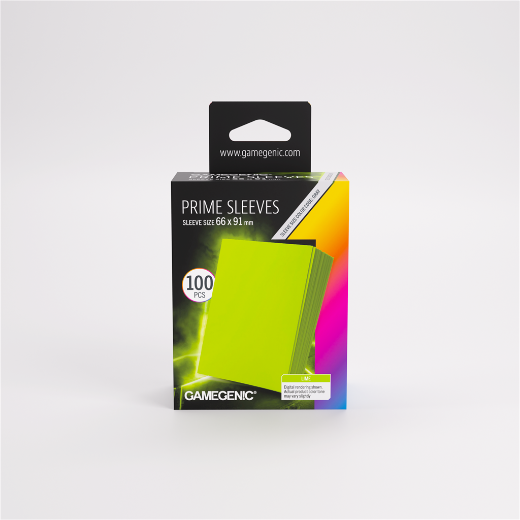 Sleeves: Pack Prime Lime (100)