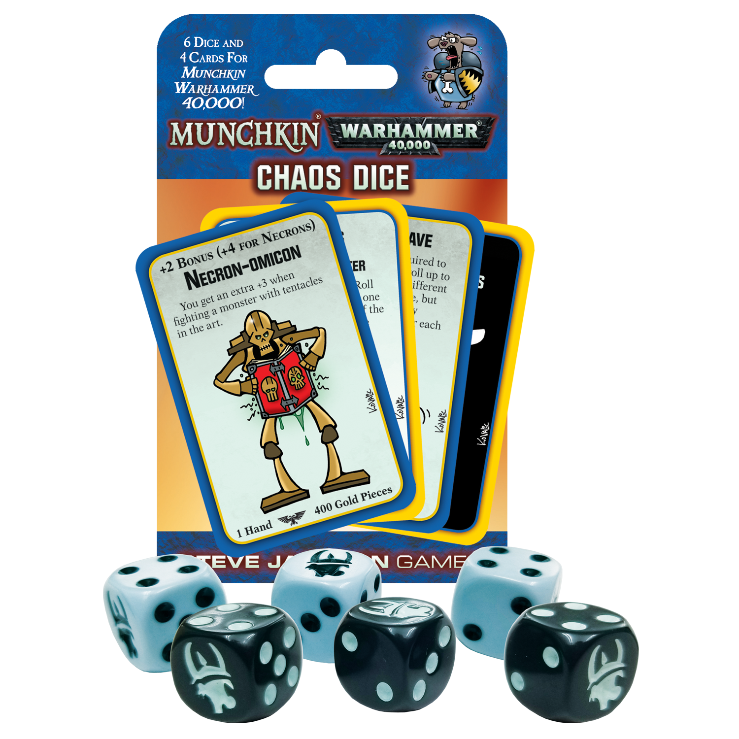 Munchkin Warhammer 40k Chaos Dice