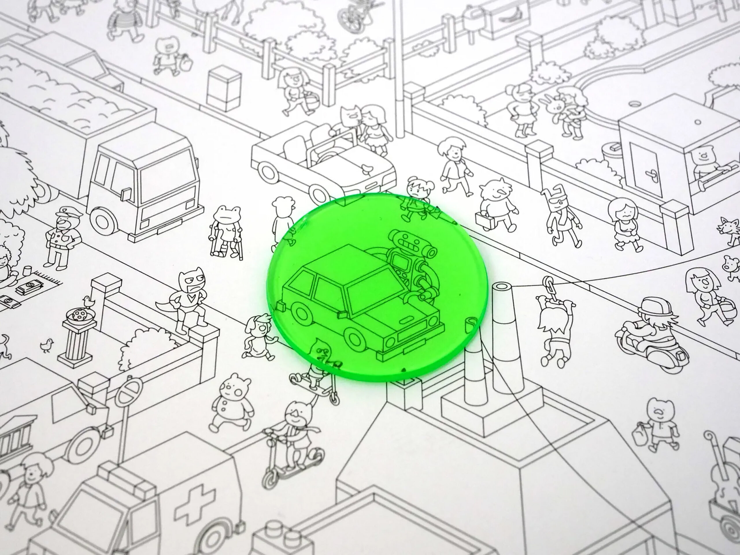 MicroMacro: Kids – familiespel