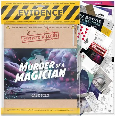 Cryptic Killers Murder of a Magician