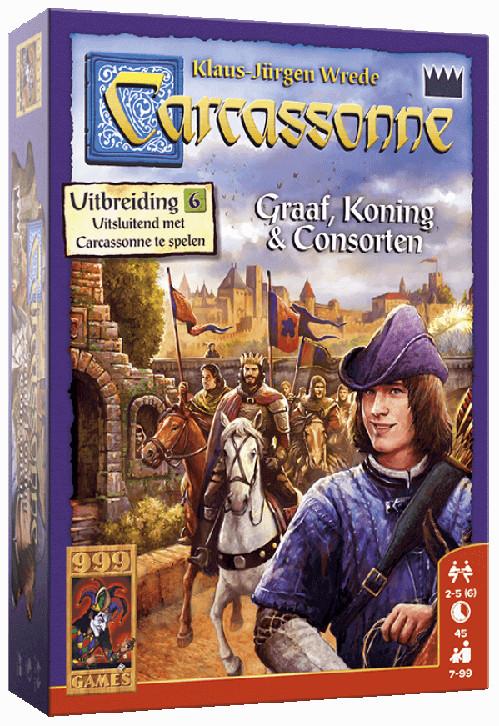 Carcassonne: Graaf, Koning en Consorten Bordspel