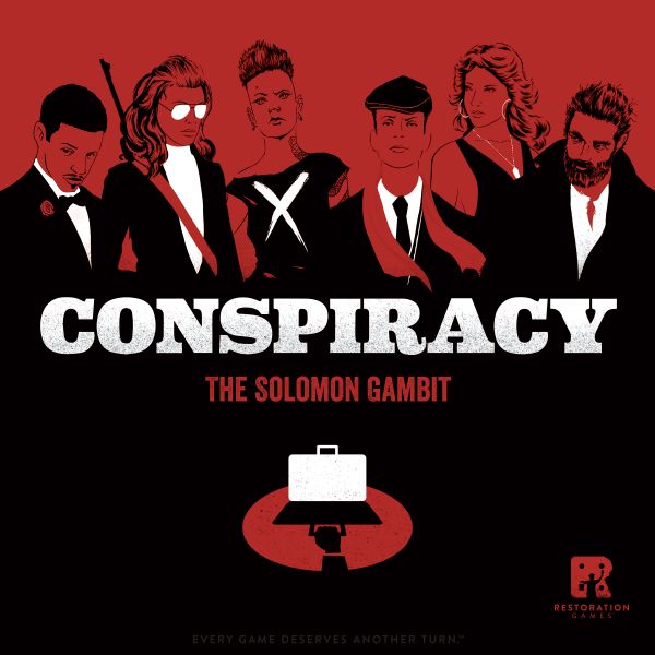 Conspiracy The Solomon Gambit - Bordspel