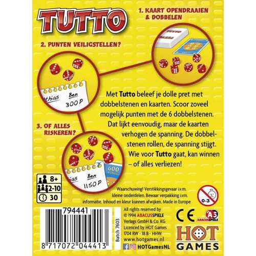 Tutto - Dobbelspel