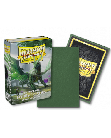 Dragon Shield - Small Forest Green Matte (60)