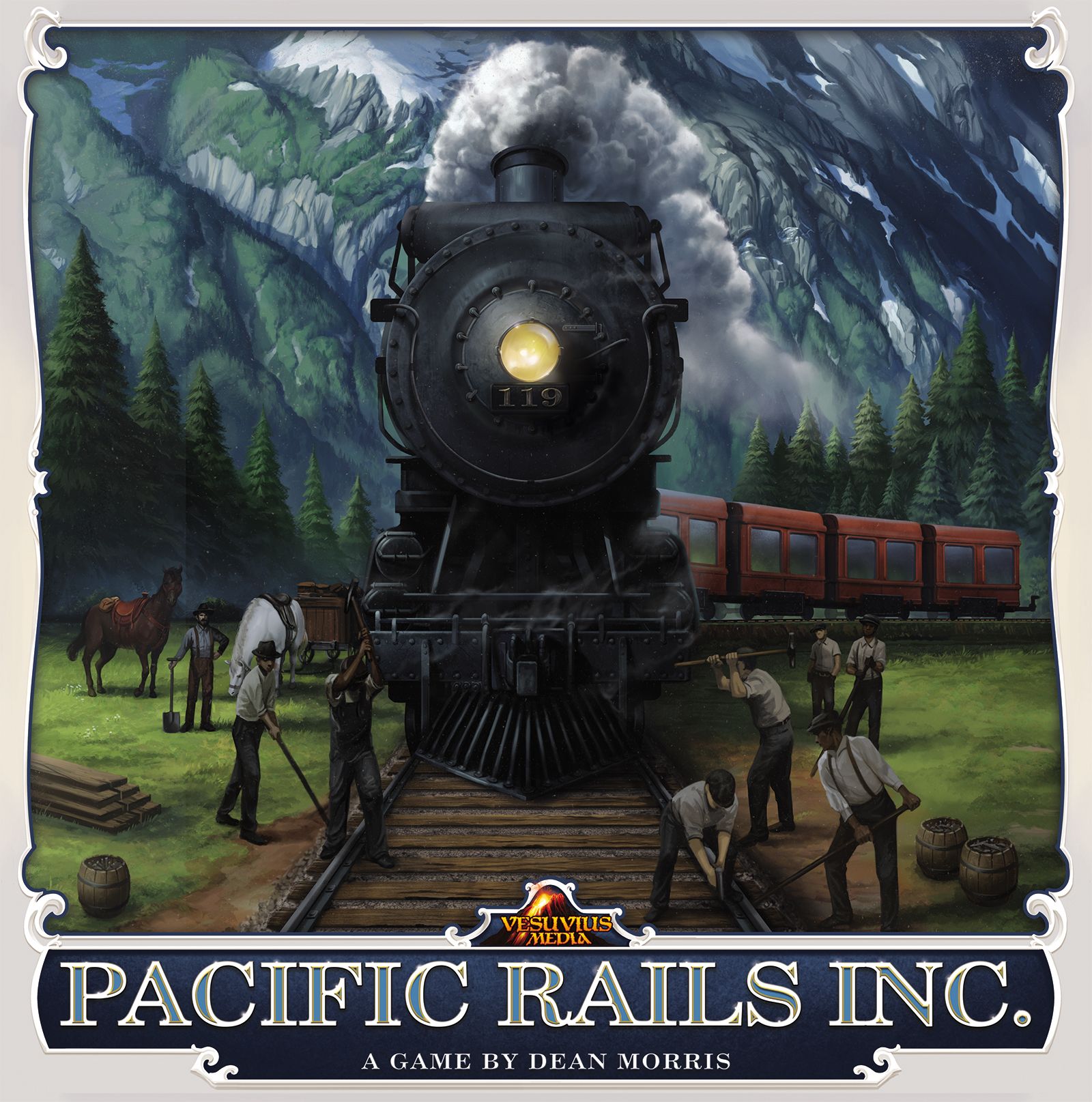 Pacific Rails Inc. - Bordspel