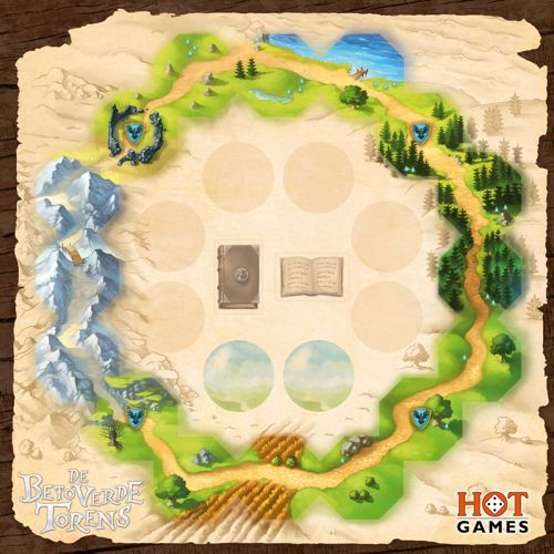 De Betoverde Torens Playmat