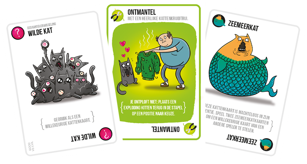 Exploding Kittens - Good vs Evil NL