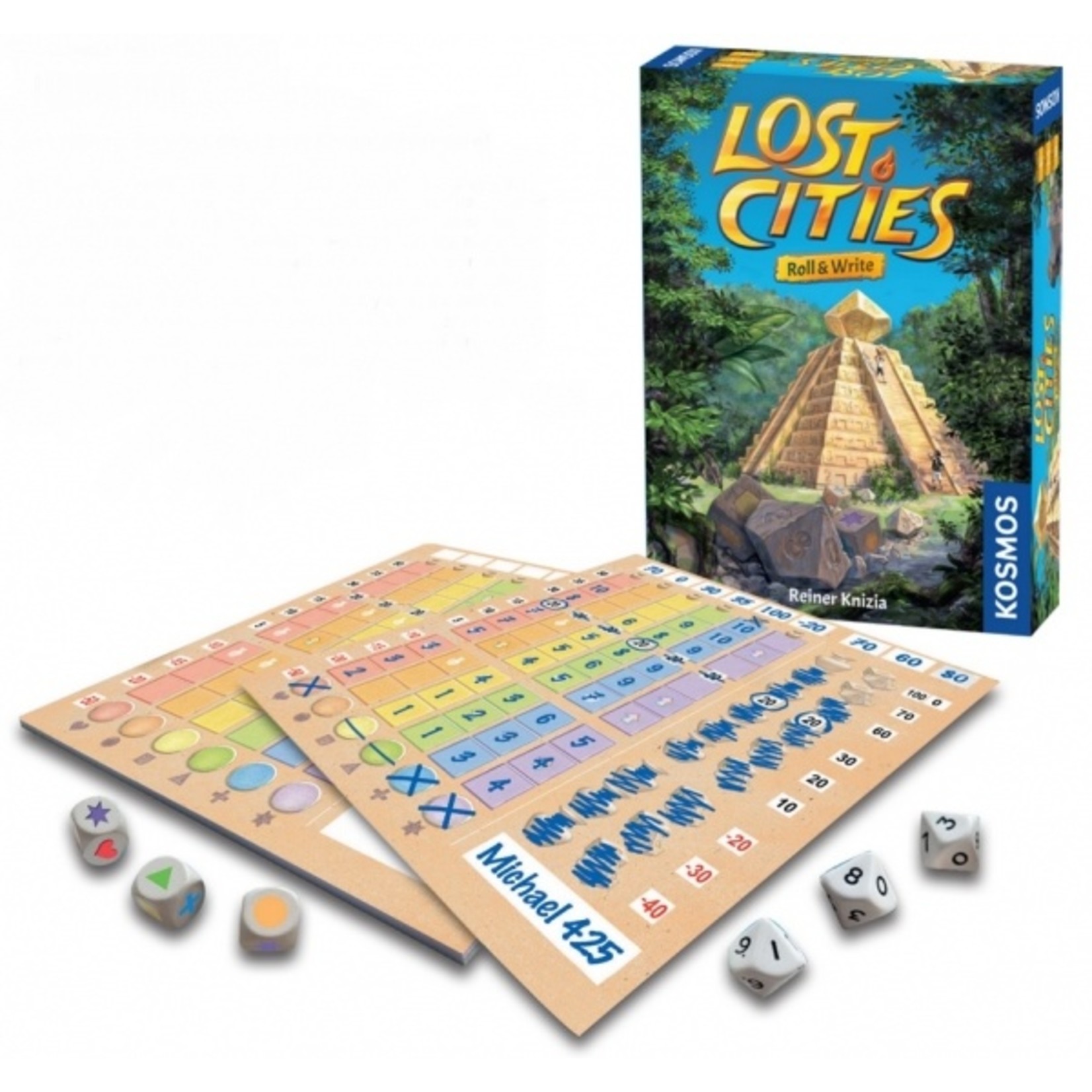 Lost Cities: Roll & Write