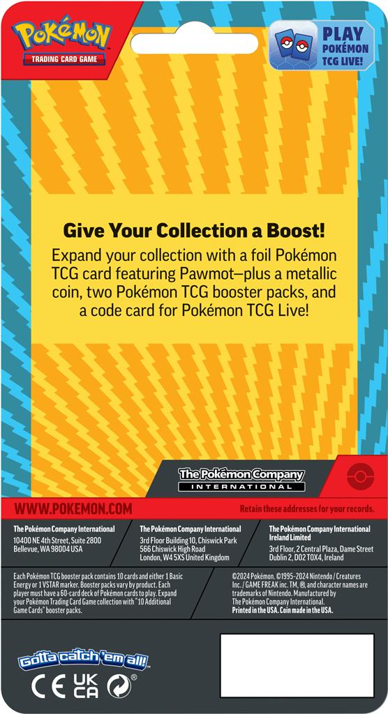 Pokemon 2 Pack Blister - Pawmot