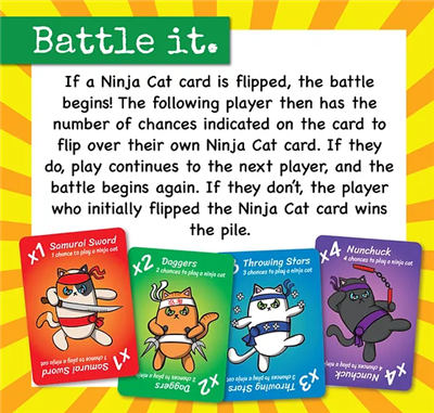 Ninja Cat Cucumber ATTACK!