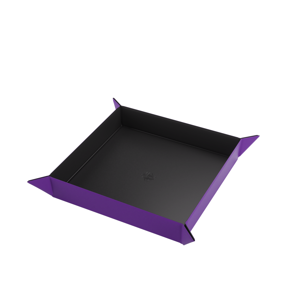 Magnetic Dice Tray Square - Black/Purple Magnetic Dice Tray Square - Black/Purple