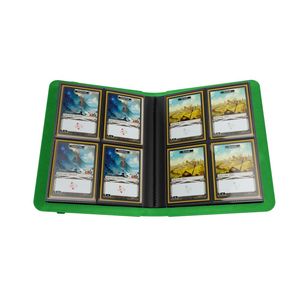 Prime Album 8-Pocket Green