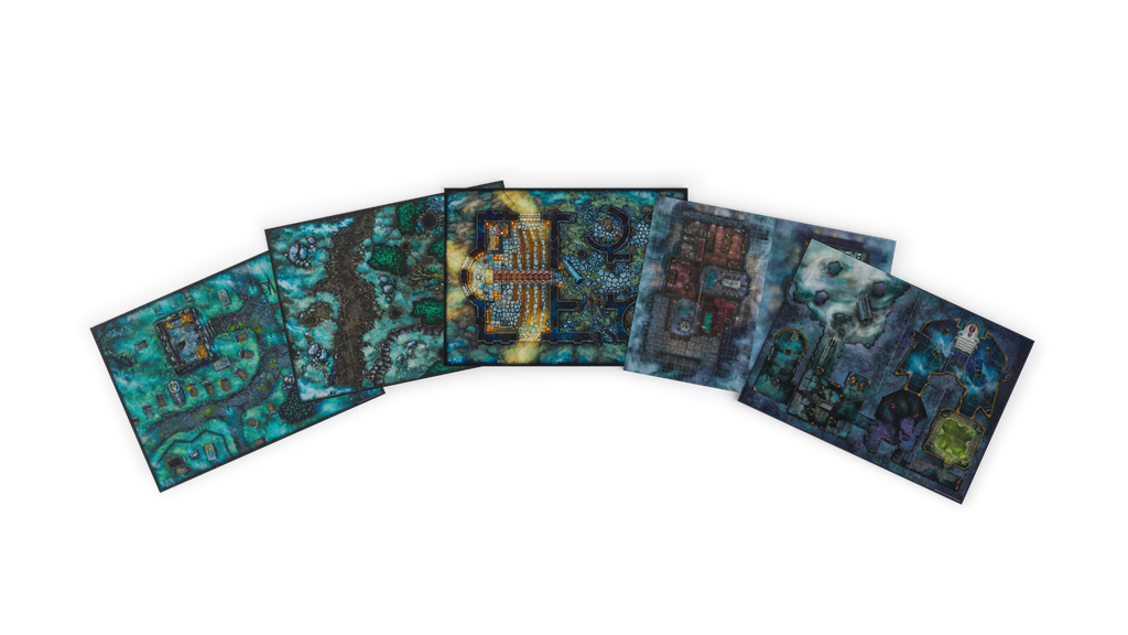 D&D Ravenloft Horrors Within Map Pack