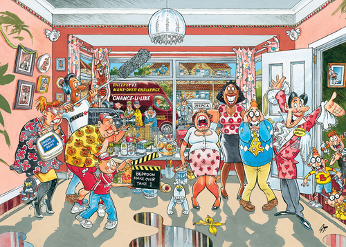 Wasgij Retro Original 9 – Klein Verbouwinkje (1000)