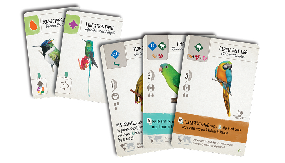 Wingspan uitbreiding: Midden- en Zuid-Amerika