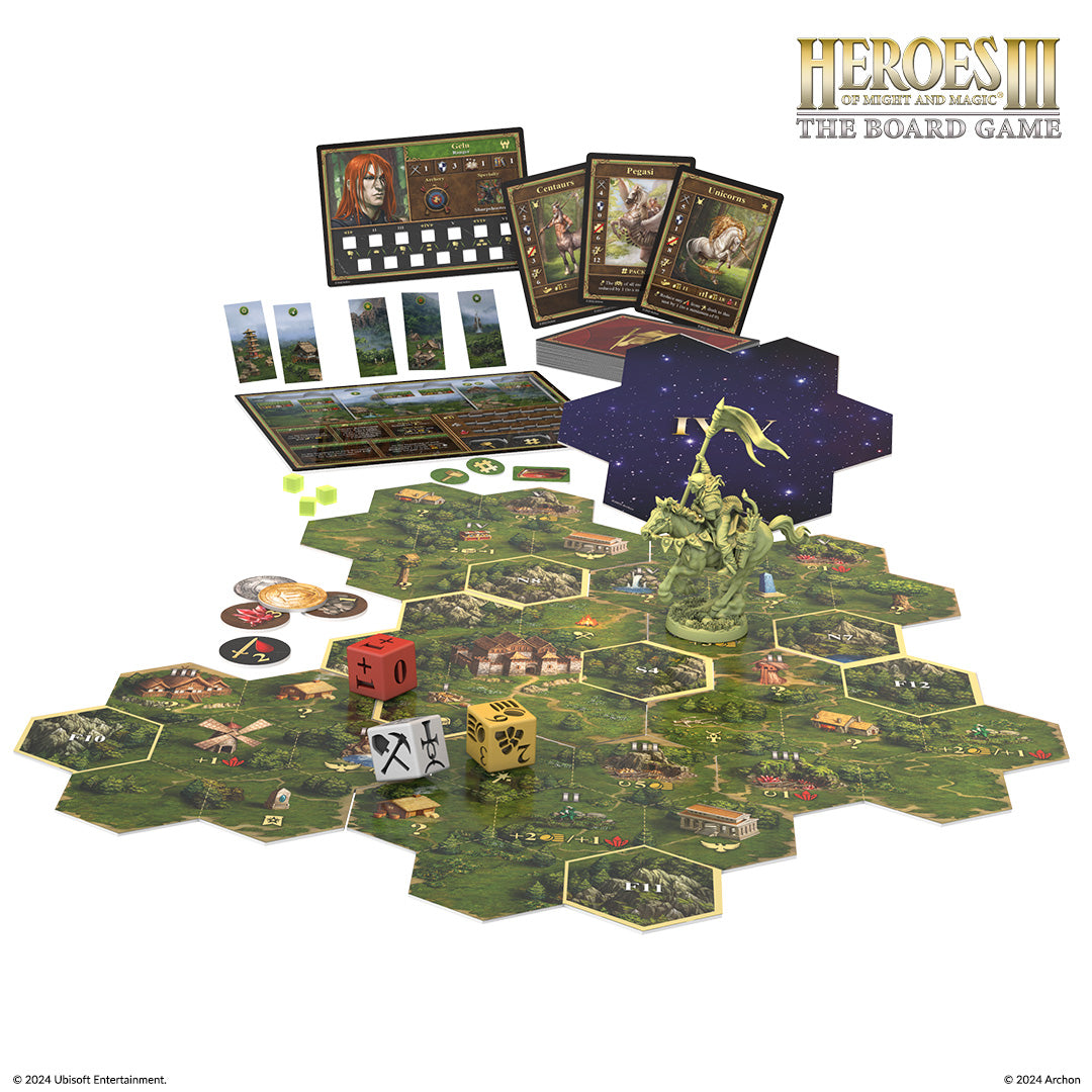 Heroes of Might and Magic III: The Board Game Rampart Expansion - EN