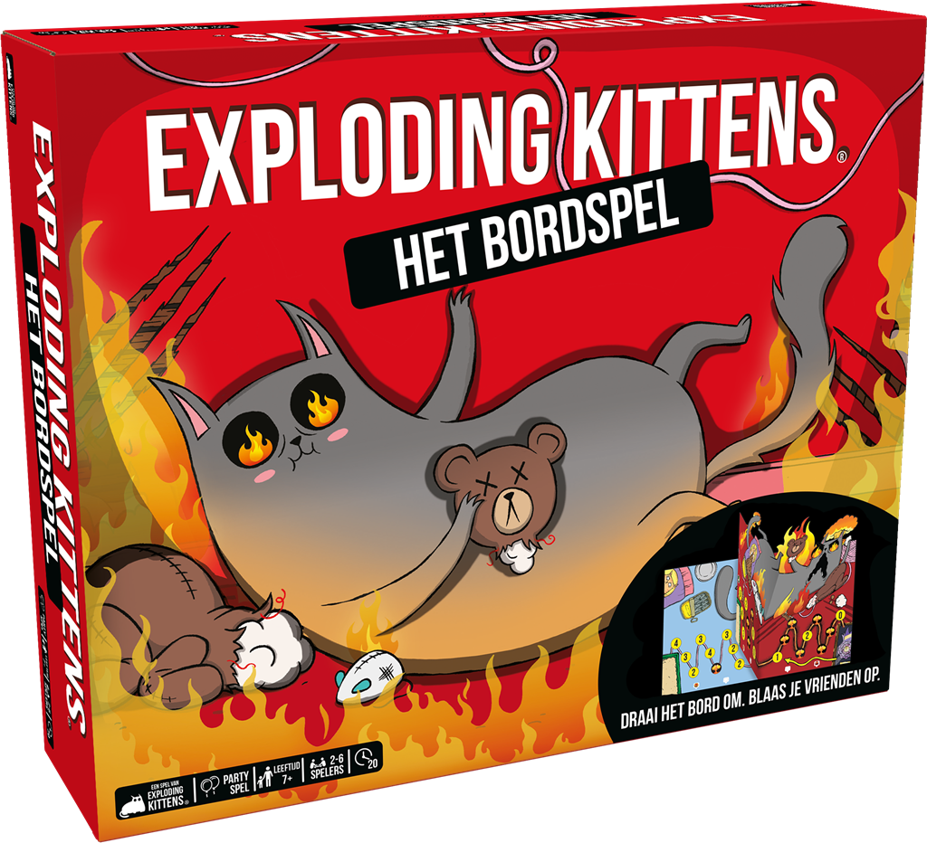 Exploding Kittens Het Bordspel