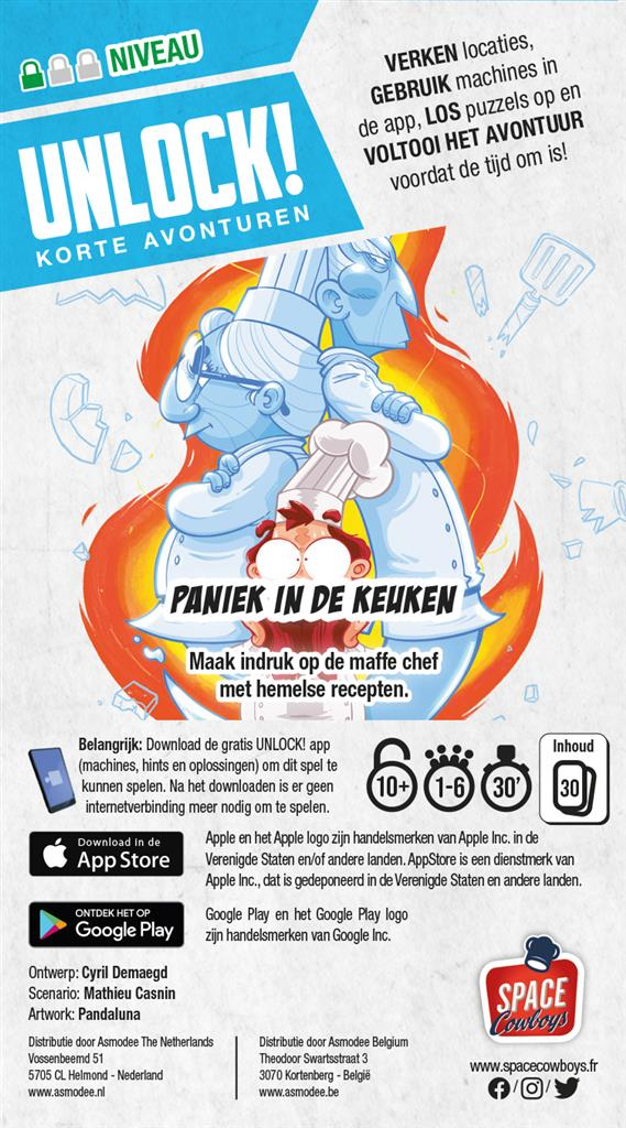 Unlock!: Korte Avonturen 1 - Paniek in de Keuken Unlock!: Korte Avonturen 1 - Paniek in de Keuken