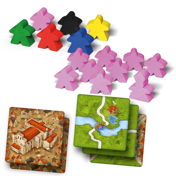 Carcassonne: Kathedralen & Herbergen Uitbreiding