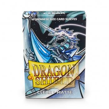 Dragon Shield Japanese Sleeves - Matte Clear (60 Sleeves)