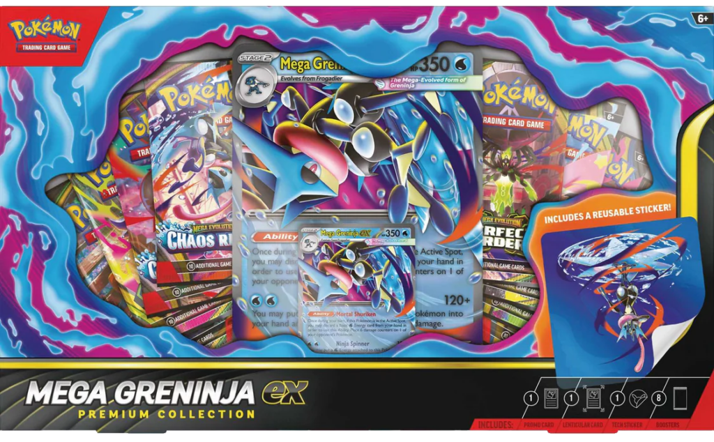 Pokemon: Mega Greninja ex Premium Collection