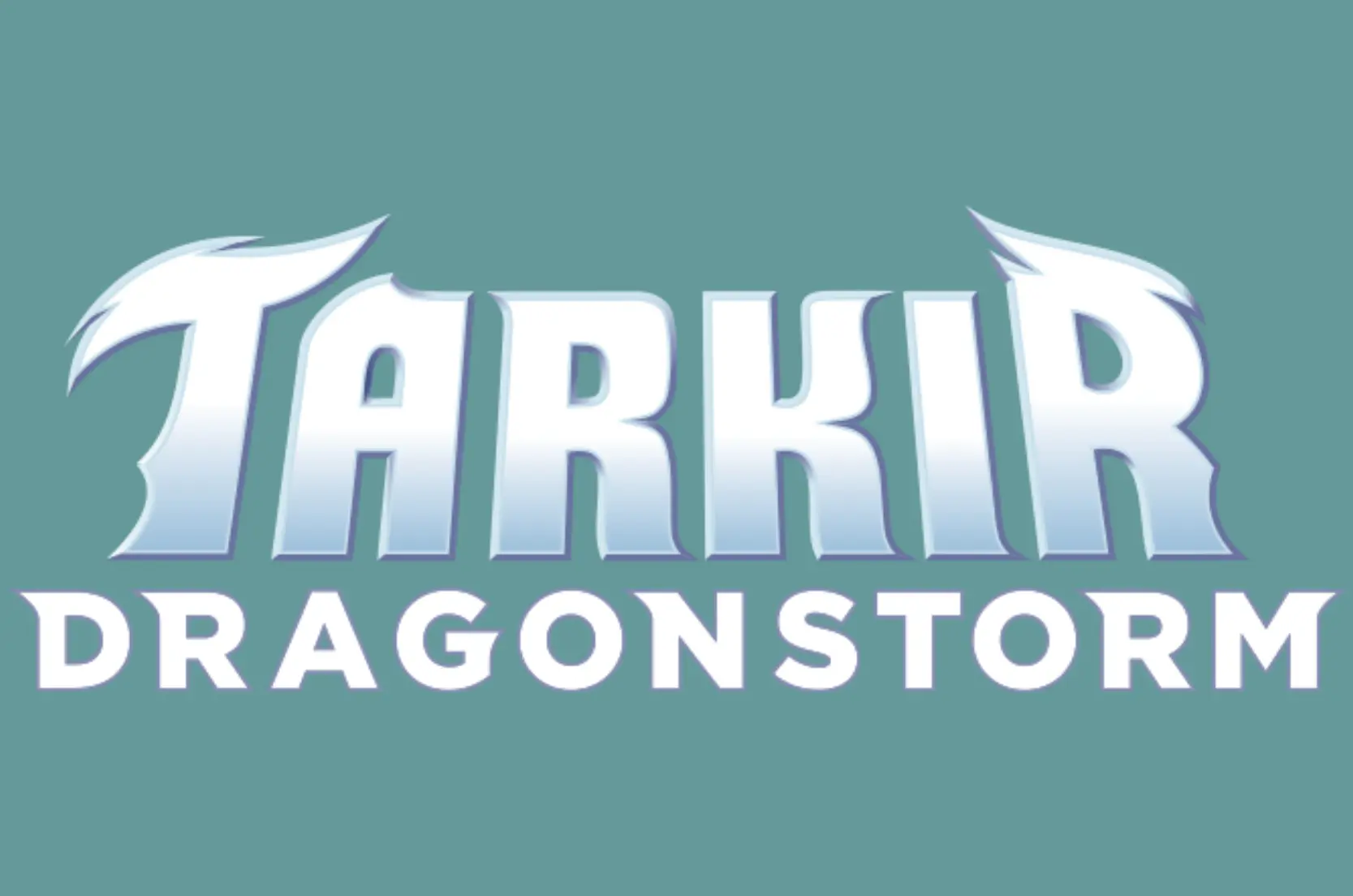 Magic Tarkir Dragonstorm Logo Magic Tarkir Dragonstorm Logo