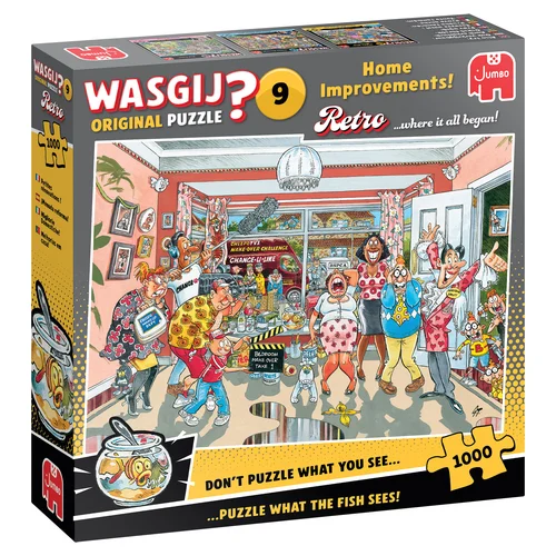 Wasgij Retro Original 9 – Klein Verbouwinkje (1000)