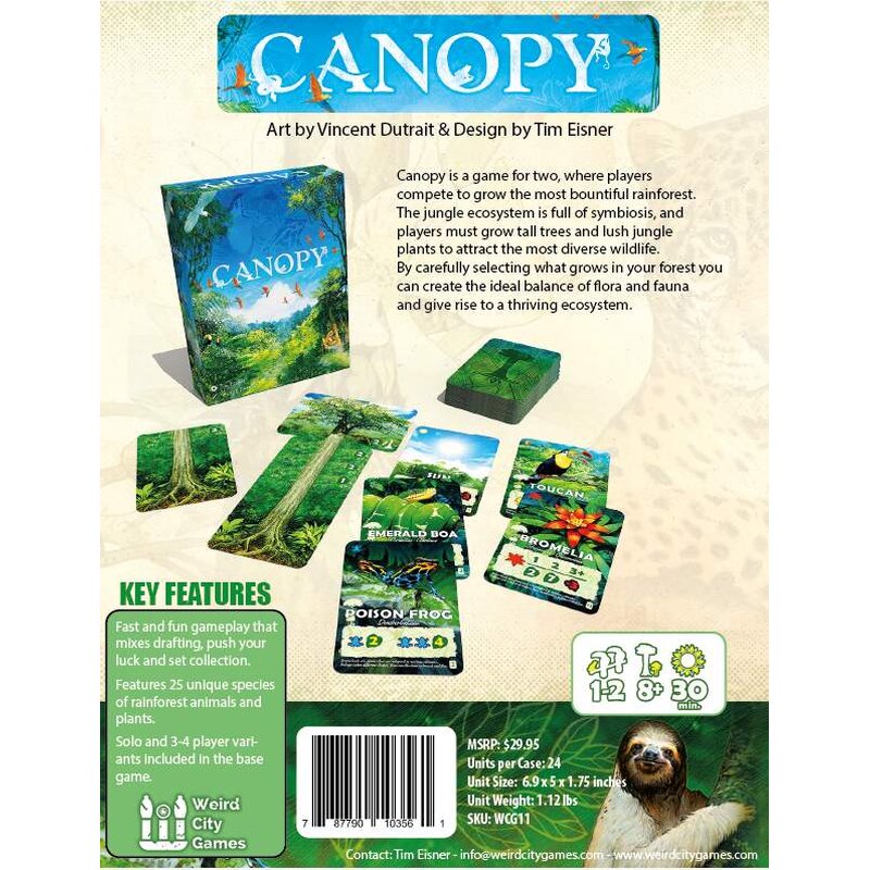 Canopy EN - Kaartspel