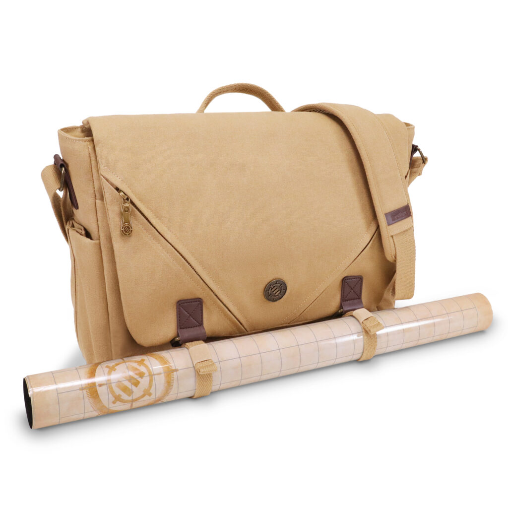 Venturer’s Canvas Messenger Bag