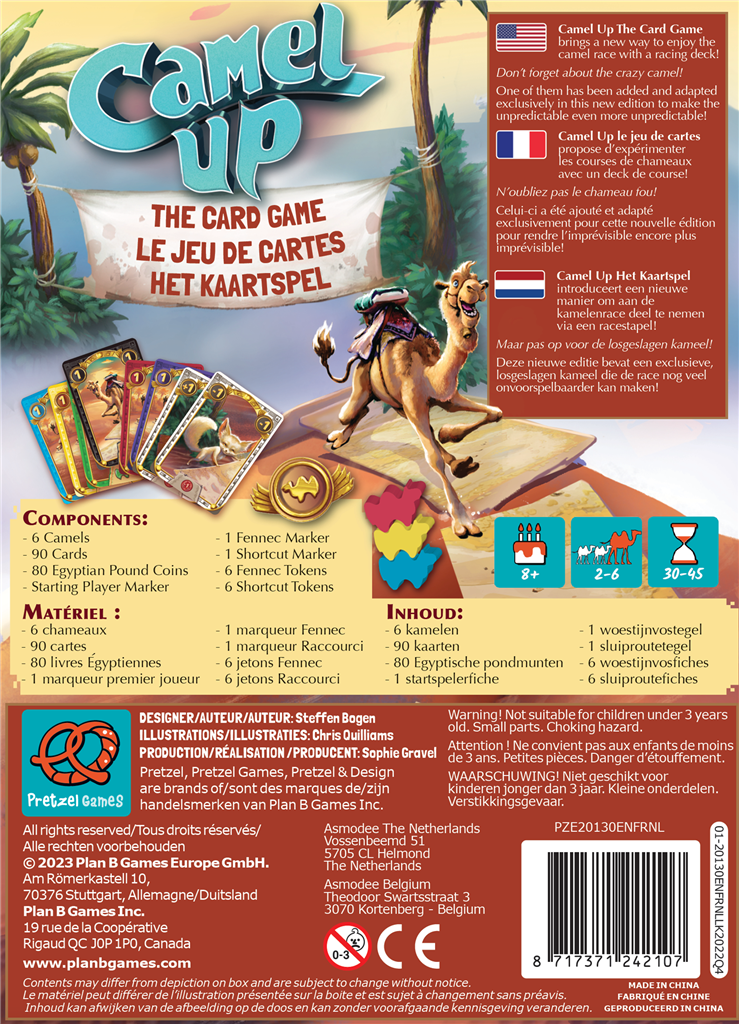 Camel Up Cardgame NL