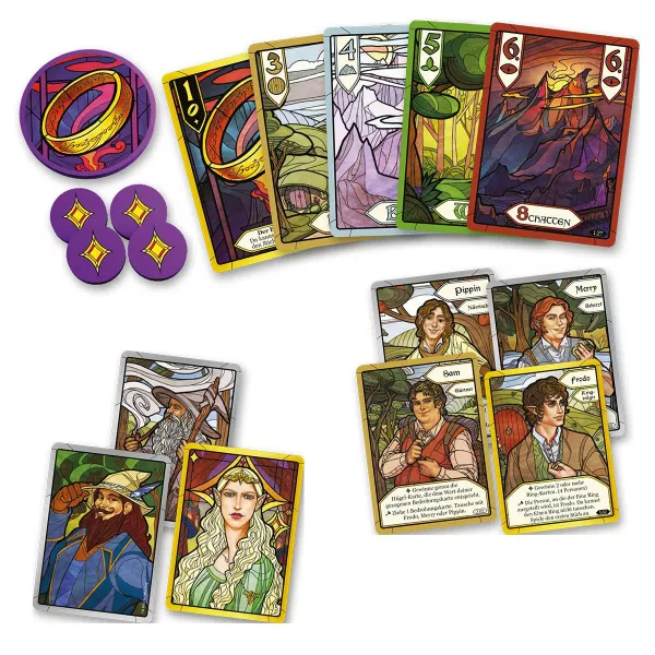 The Fellowship of the Ring Trick Taking Game EN