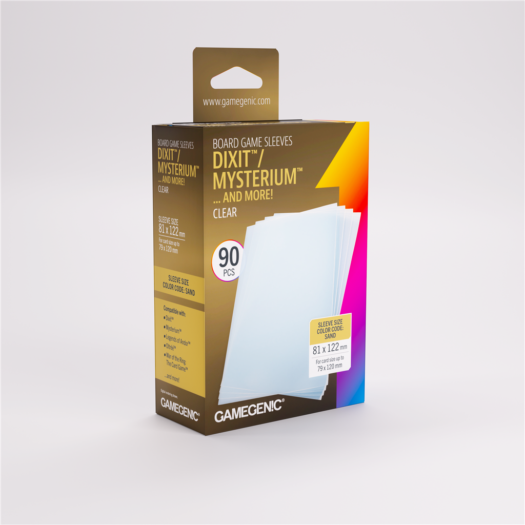 Sleeves: Prime Dixit 81x122mm (90)