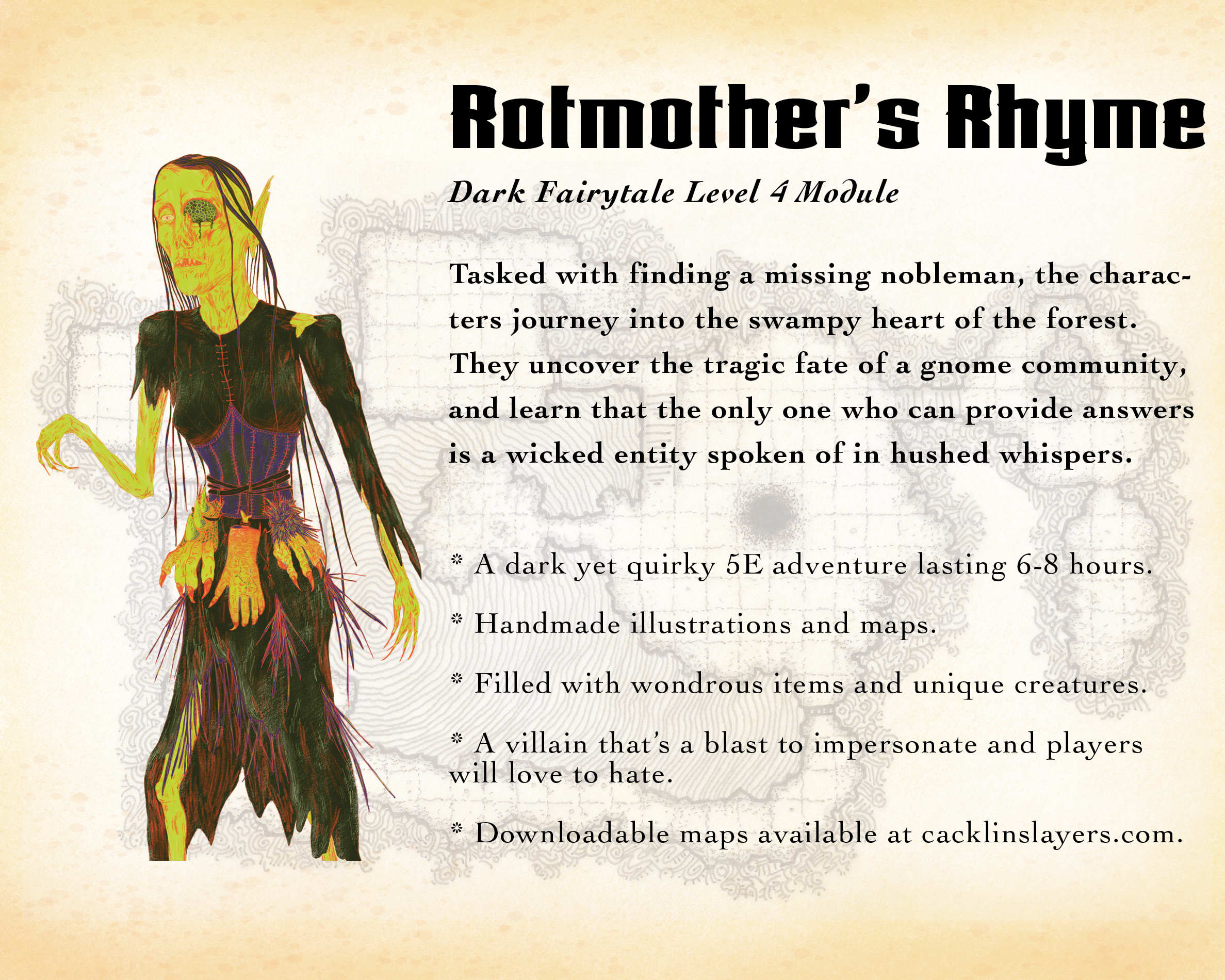Zineshot #4 - Rotmother's Rhyme (A 5E Adventure)