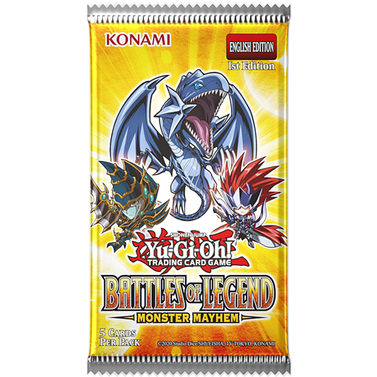 Yu-Gi-Oh: Battle of Legends: Monster Mayhem - Booster