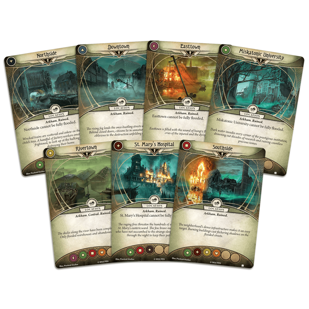 Arkham Horror LCG The Drowned City Campaign