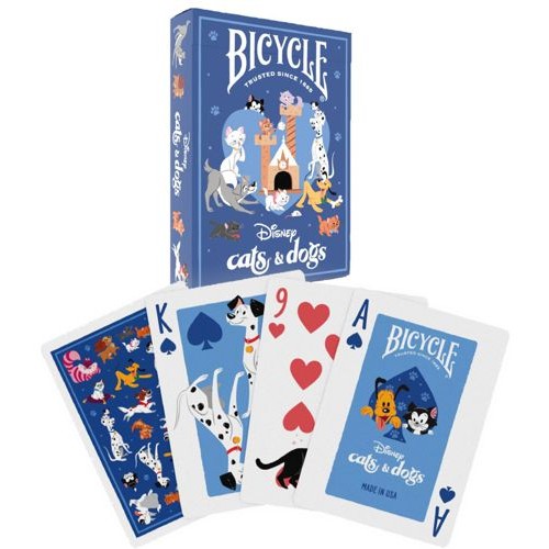 Pokerkaarten Bicycle- Cats & Dogs Disney