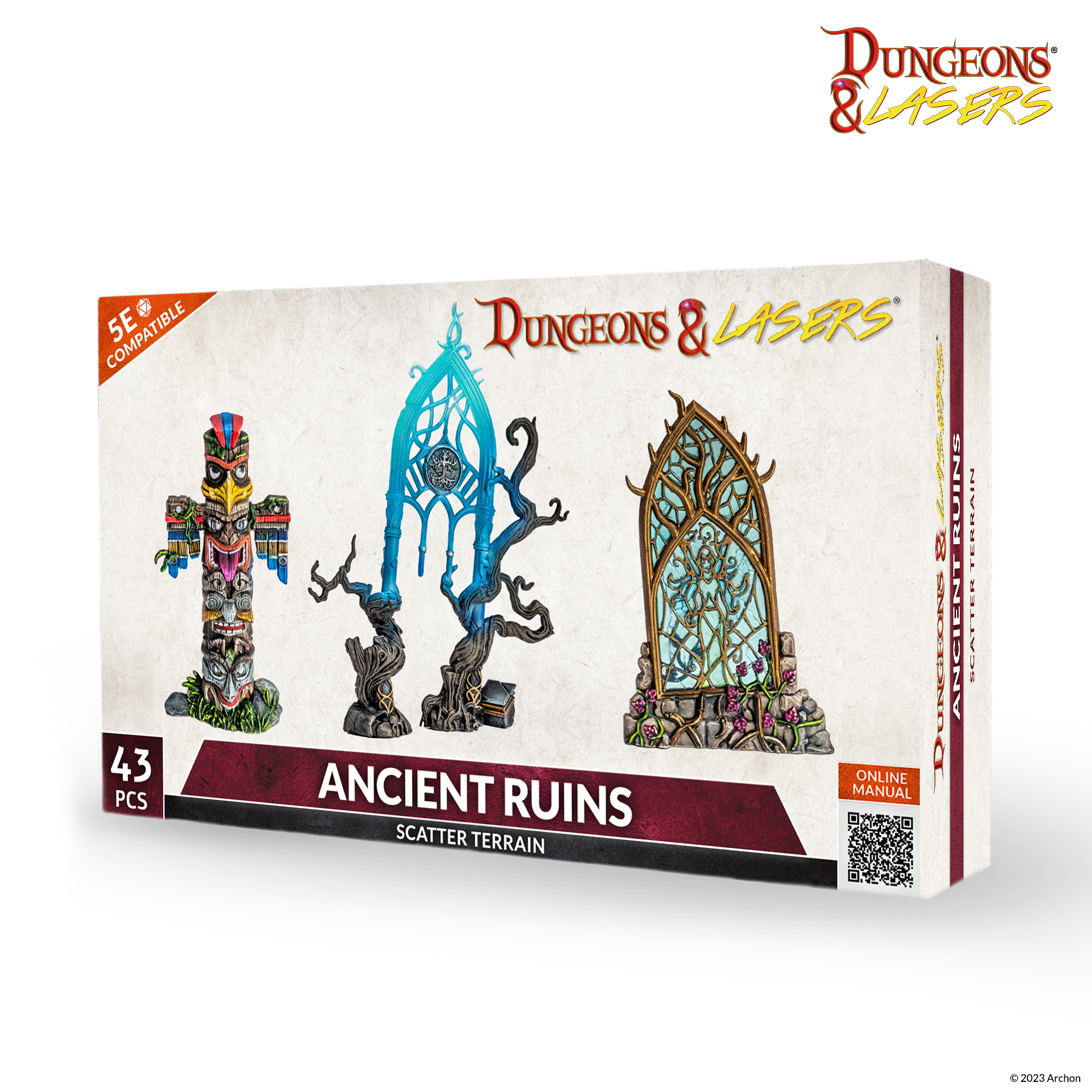 Dungeons & Lasers - Ancient Ruins Scatter Terrain