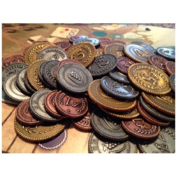 Viticulture Metal Lira Coins