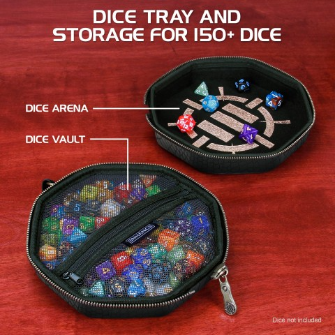 Dice Tray & Case Collector's Edition (Black)