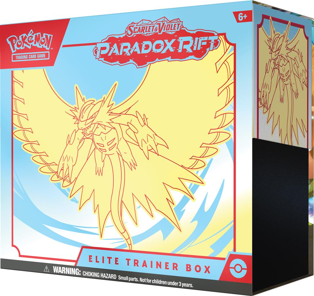 Pokemon: Paradox Rift Elite Trainer Box - Roaring Moon Pokemon: Paradox Rift Elite Trainer Box - Roaring Moon