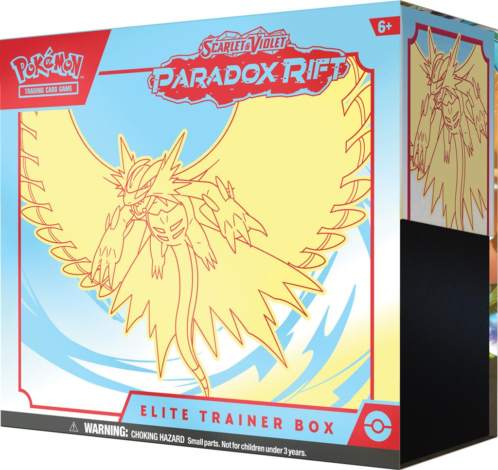 Pokemon: Paradox Rift Elite Trainer Box - Roaring Moon