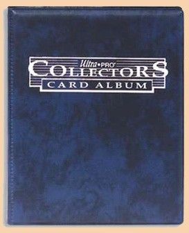 4-Pocket Portfolio Collectors Blue