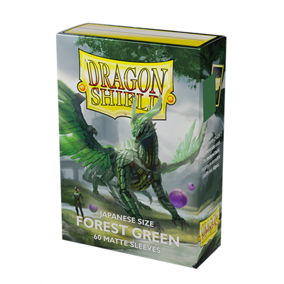 Dragon Shield - Small Forest Green Matte (60)
