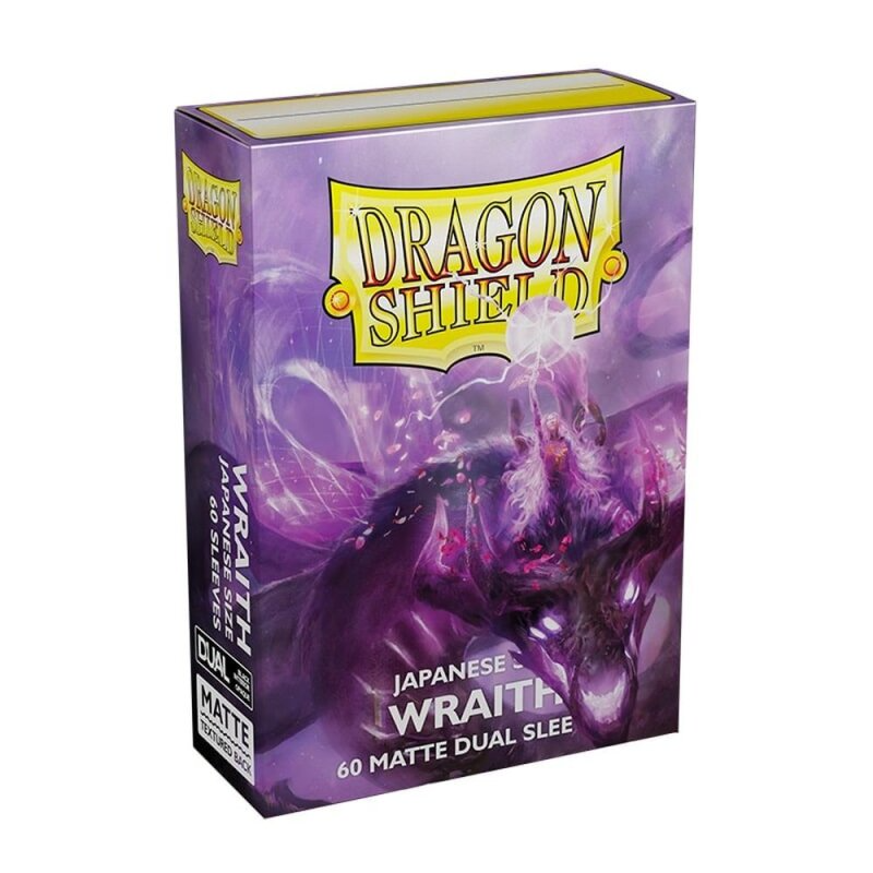 Dragon Shield Sleeves Small - Matte Dual Wraith (60)