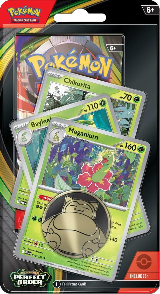 Pokemon: Perfect Order - Premium Checklane Blister - Meganium